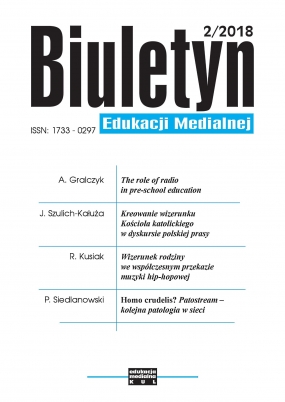 Biuletyn Edukacji Medialnej 2018, nr 2
